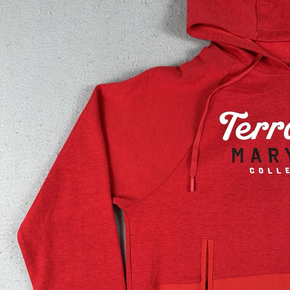 Under Armour Maryland Terrapins Hoodie Women's Medium Red Pullover College Park - Picture 8 of 16
